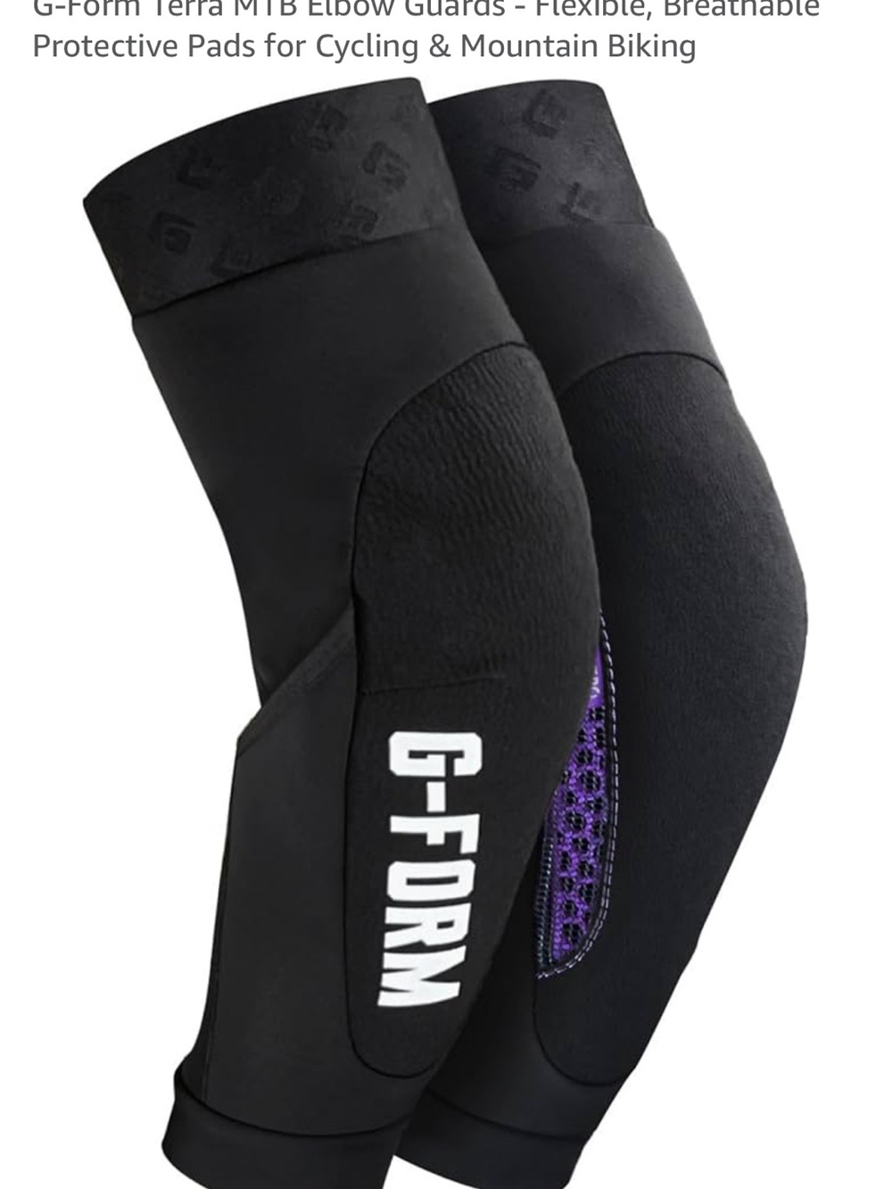 G-Form Terra Men’s Black Protective elbow guardsTerra Series XL biking